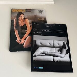 Oroblu Sheer 8 Denier Tights, Tan
Sarah Borghi 15 Denier Cooling Tights, Black